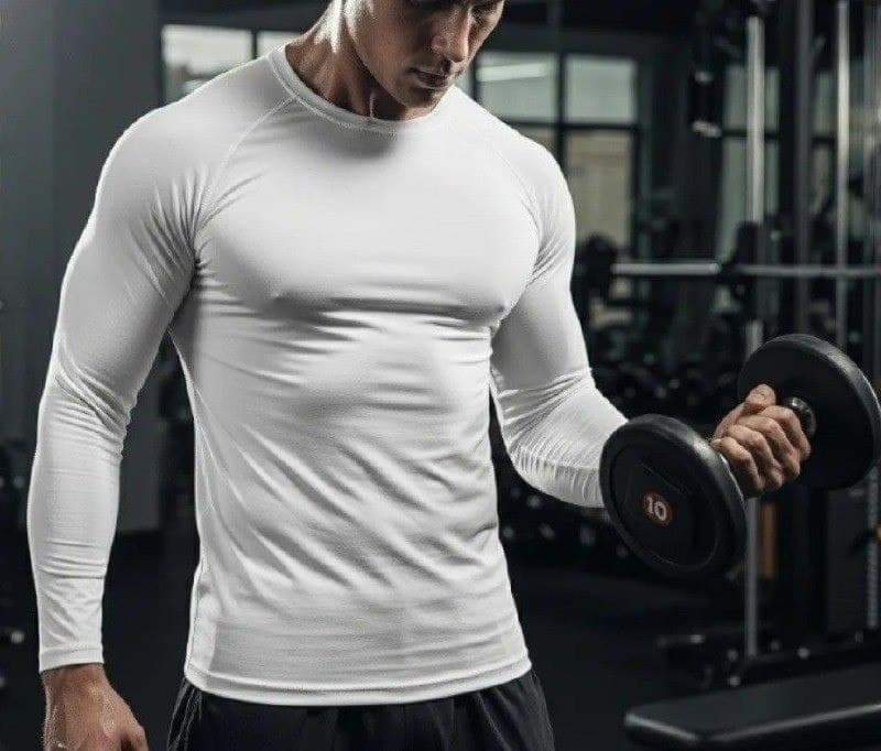 Kit com 3 Camisas Segunda Pele Dry Fit com Proteção UV